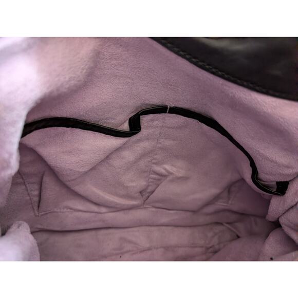 Kooba Leather Black Shoulder Bag with Gold hardware - Picture 13 of 16